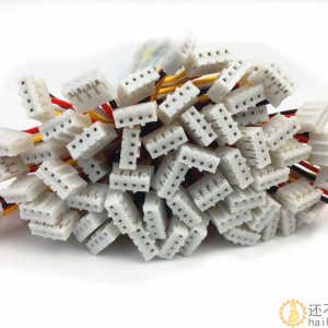 PH2.0MM端子线 2.0MM电子线单头镀锡彩排线连接线4P 20CM