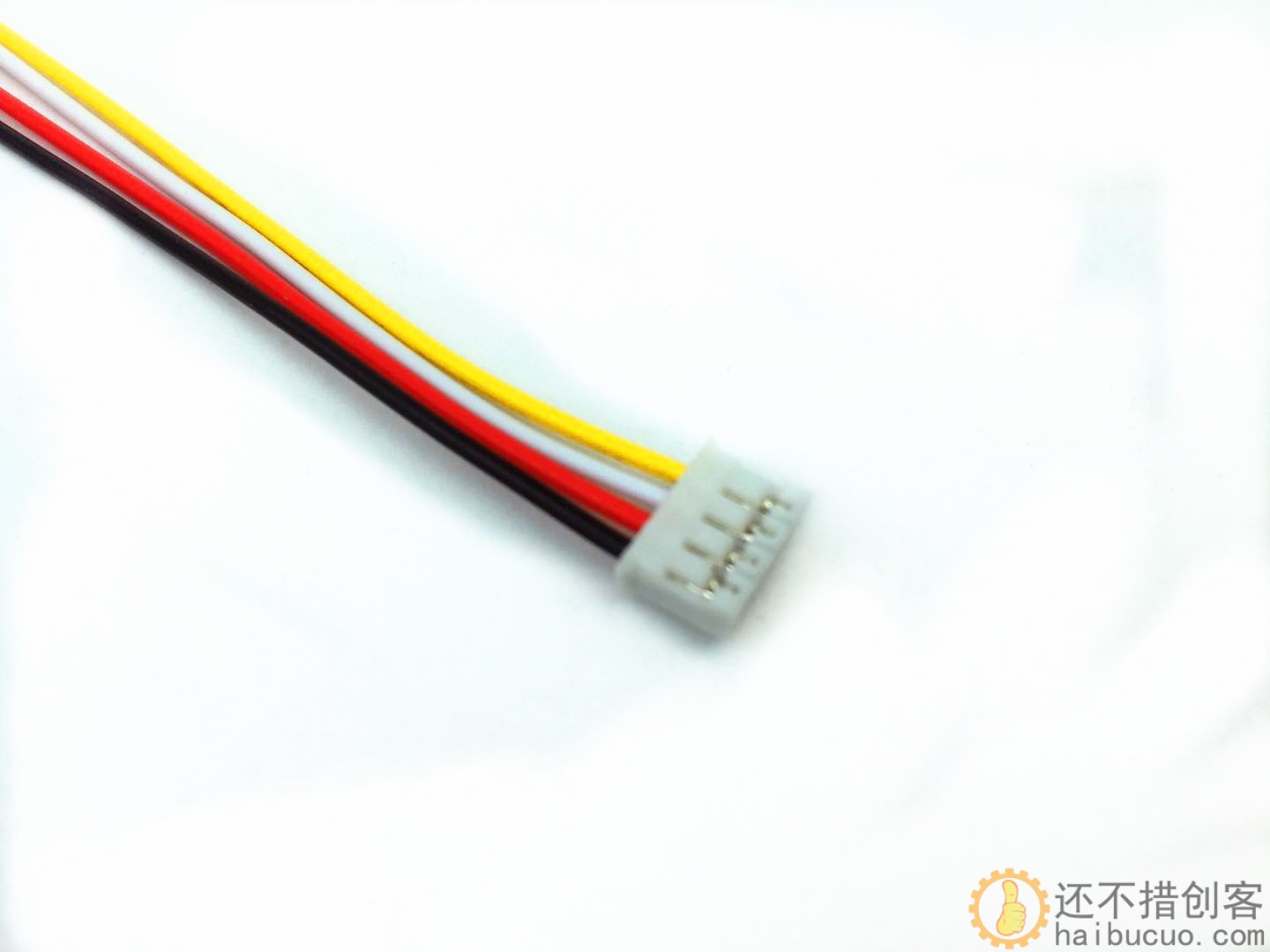 PH2.0MM端子线 2.0MM电子线单头镀锡彩排线连接线4P 20CM