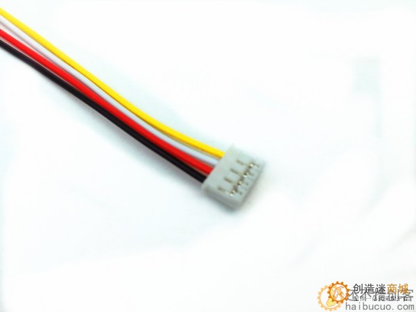 PH2.0MM端子线 2.0MM电子线单头镀锡彩排线连接线4P 20CM
