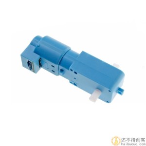 碳刷霍尔编码电机单双轴减速电机tt马达1:90大扭矩6V M332