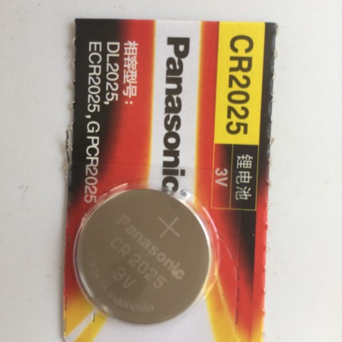 松下CR2025车匙遥控器主板纽扣电池DIY玩具配件SN237