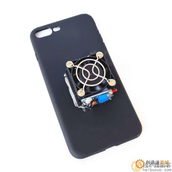 SR-01 DIY散热手机壳适用于iPhone7P/8P 制冷器半导体制冷片静音降温神器XDC24