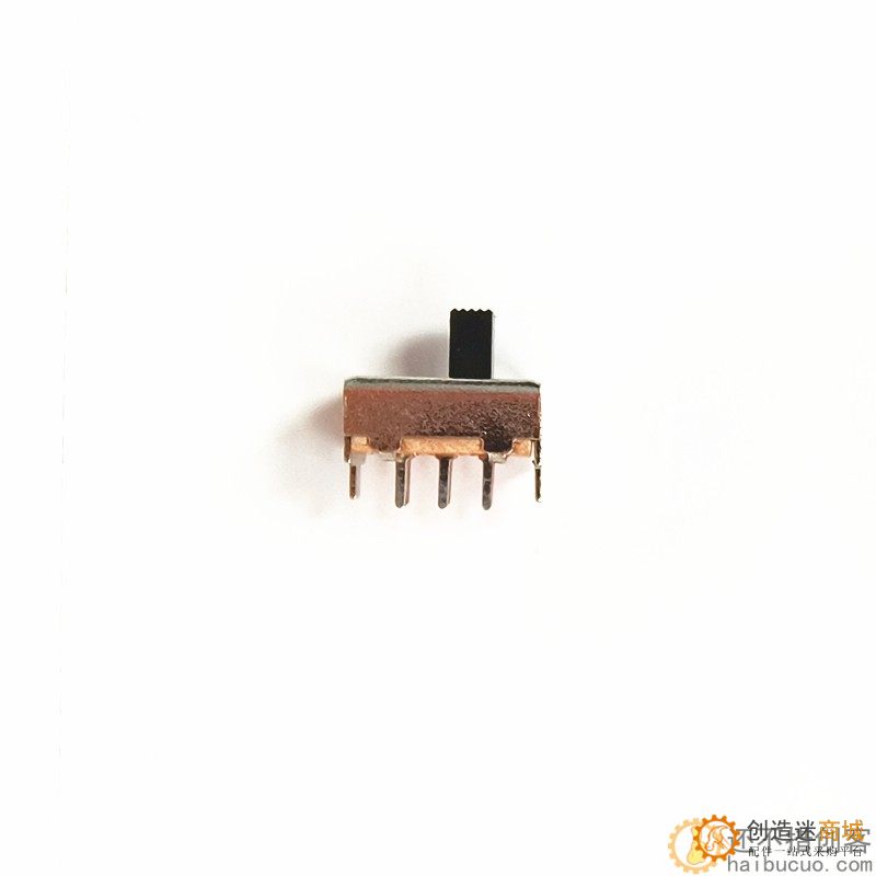 立式拨动开关SS22F04G5 滑动开关2档 电源开关 2P2T ROHS