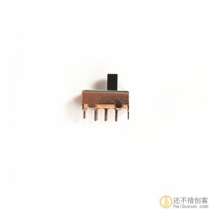 立式拨动开关SS22F04G5 滑动开关2档 电源开关 2P2T ROHS