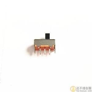 立式拨动开关SS22F04G5 滑动开关2档 电源开关 2P2T ROHS