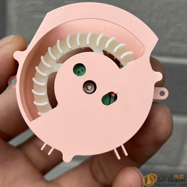 按配对颜色随发 高品质无刷无叶风扇 diy挂脖风扇 DC-3.7-9V 全新SN1044