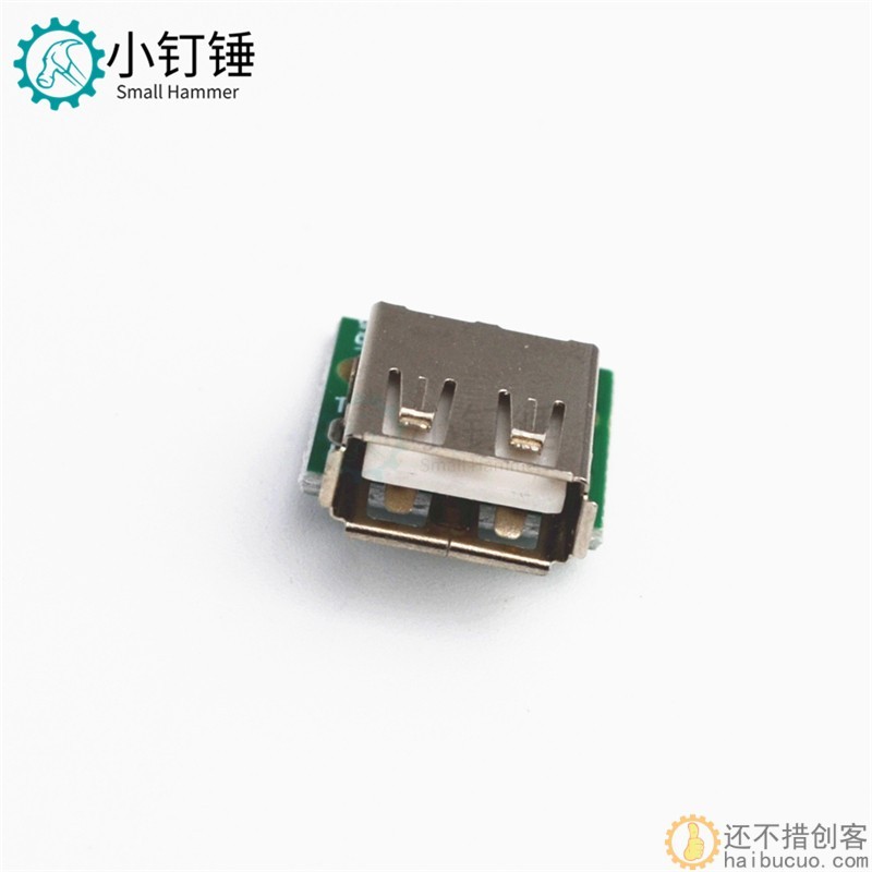 USB 2.0母座头转DIP 4p 直插 转接板已焊接手机电源数据线SNA152