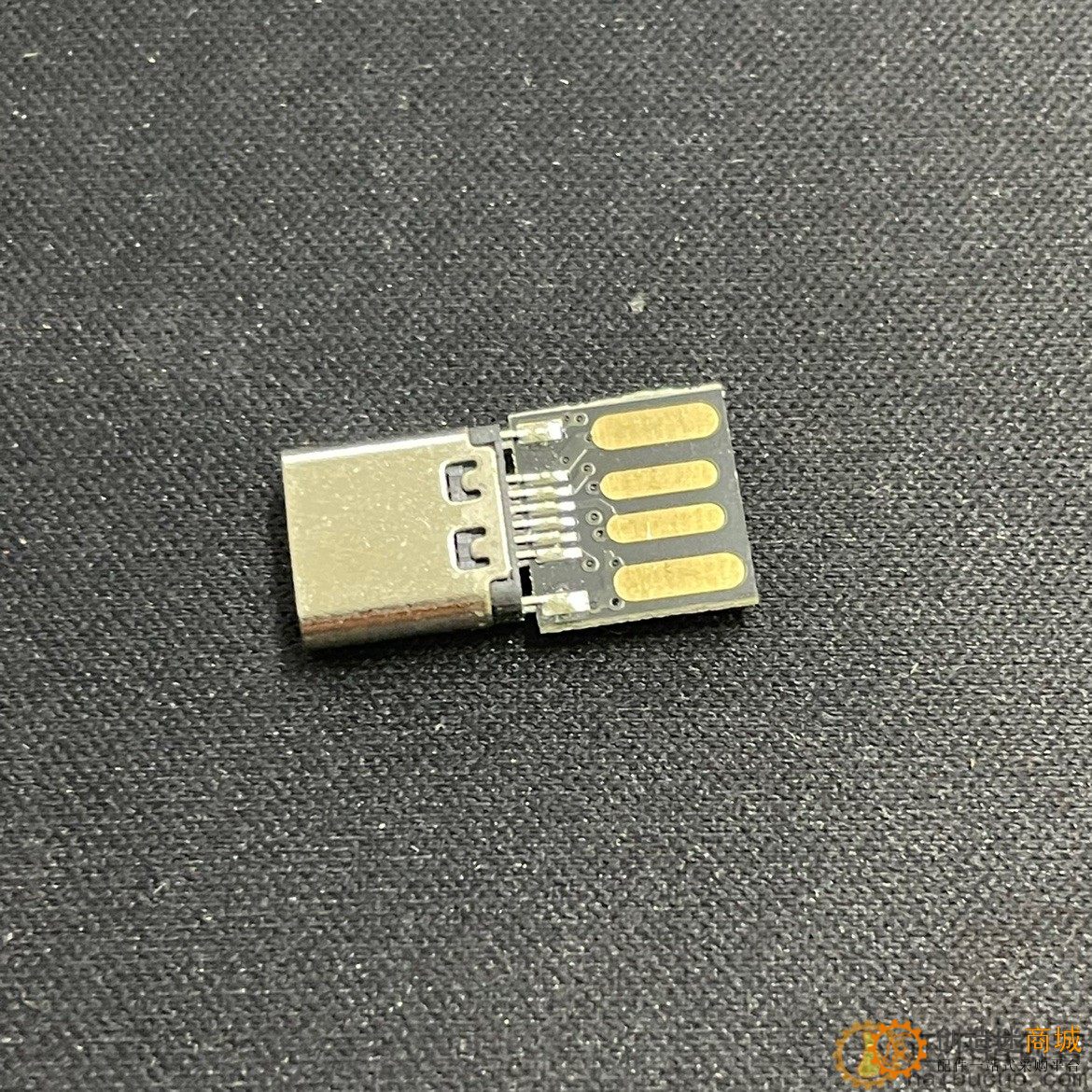 TypeC镀金母头 全新 diy用途 4线c口母头SN1047