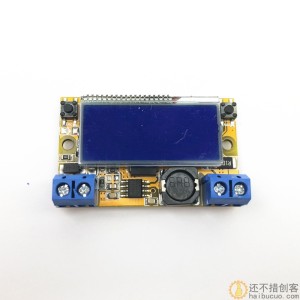 可调降压稳压电源模块3A DC-DC直流板液晶屏显示电压电流表双显示