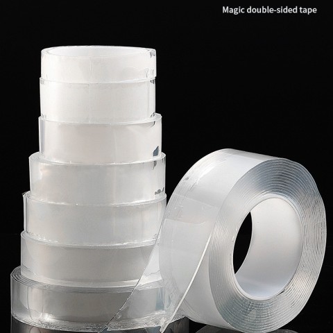 强力无痕纳米双面胶透明纳米胶带亚克力双面胶30毫米*2米*1毫米厚SN1022
