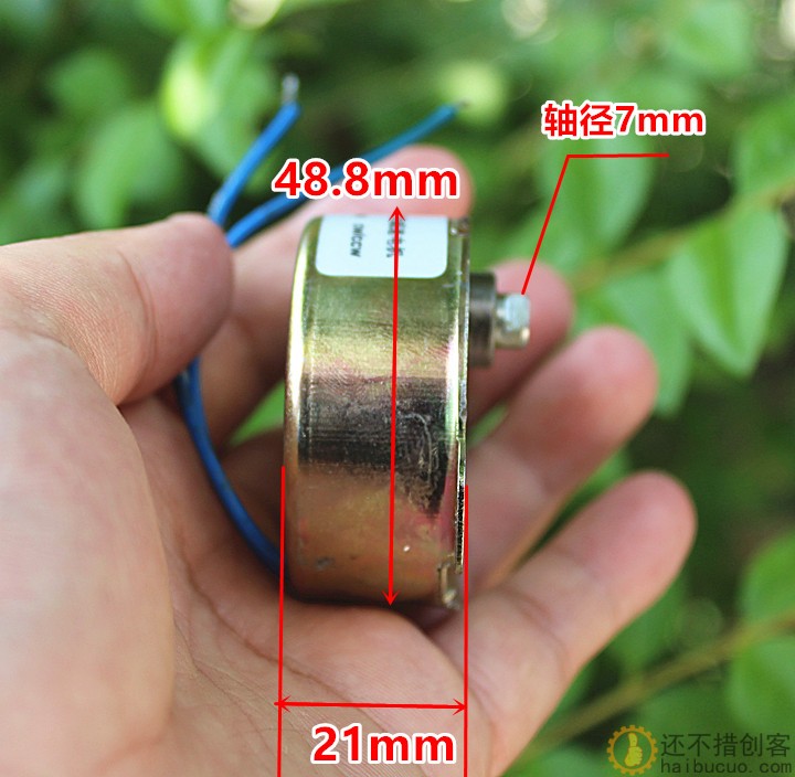 ZY-49同步齿轮减速电机 220V慢速马达 2.5转/分钟M314