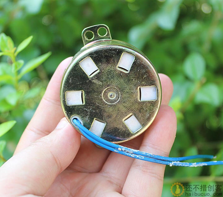 ZY-49同步齿轮减速电机 220V慢速马达 2.5转/分钟M314