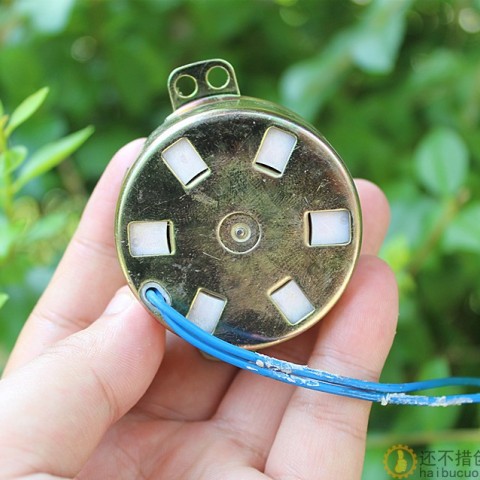 ZY-49同步齿轮减速电机 220V慢速马达 2.5转/分钟M314