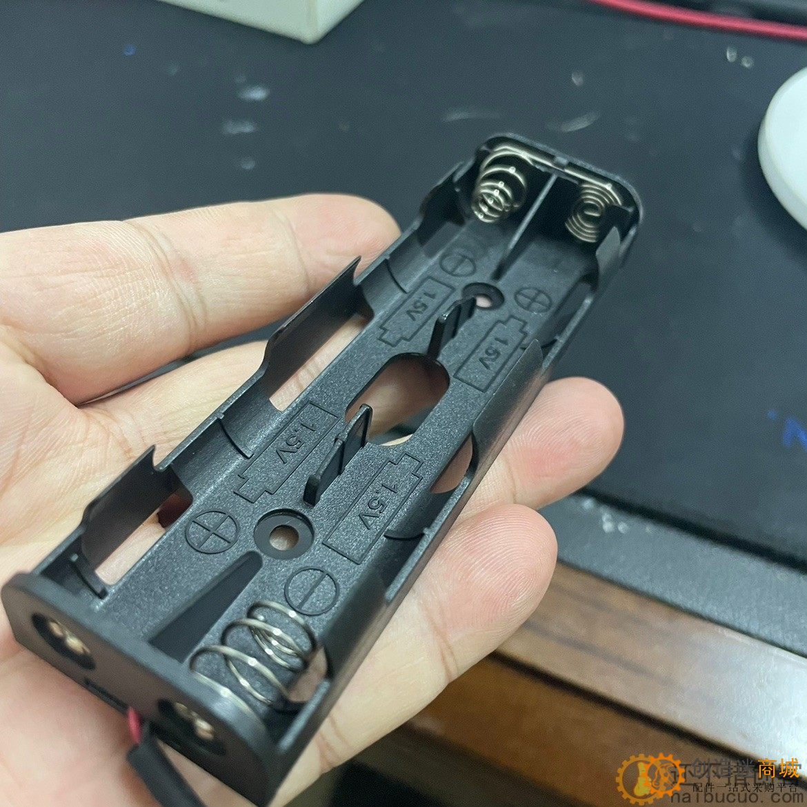 电池盒 五号电池 四节串联6V SH1.5mm接头 全新