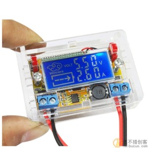 可调降压稳压电源模块3A DC-DC直流板液晶屏显示电压电流表双显示