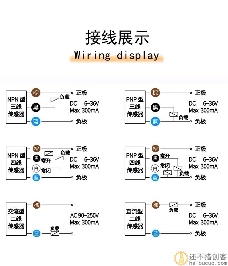 E18-D80NK 光电传感器 漫反射式红外光电开关 避障传感器模块SNA297
