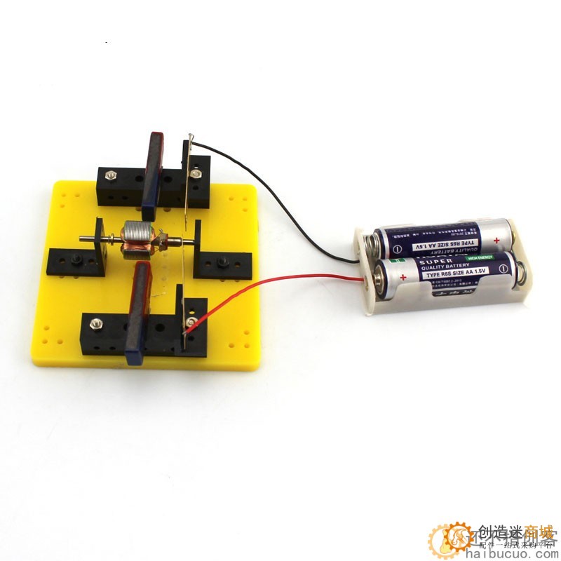 自制电动机实验套件 创意DIY 科学实验 科技小发明套件SNP43