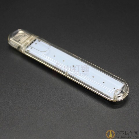 高亮度长条USB夜灯 DIY趣味电路制作笔记本灯 5v 发光夜灯模块SN362