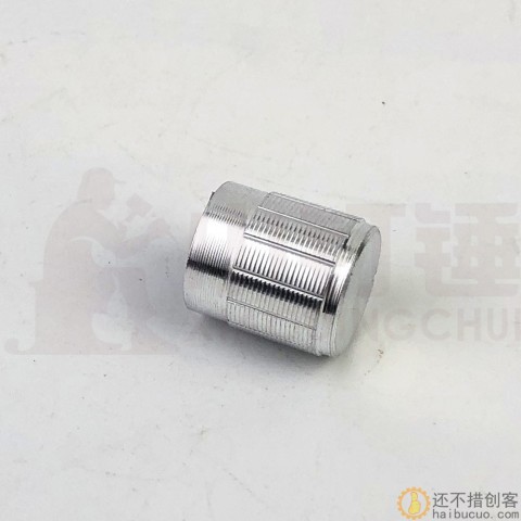 旋钮 16MM银色音量旋钮 电位器旋钮 花边铝旋钮1个