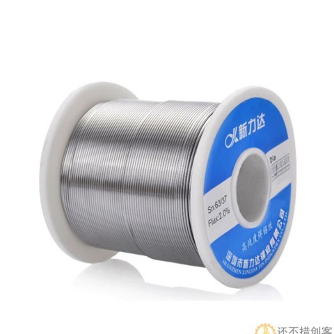 松香芯焊锡丝高亮度免洗焊锡丝有铅锡线锡丝0.8mm500克SN1034