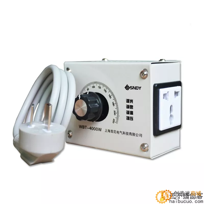 220调压器，给风扇调速，无级变速，把风扇的速度降低了，噪音也小了，自然风