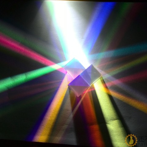 光学玻璃三棱镜教学直角反射菱镜提供光学仪器SN1081