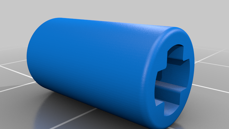 Servo to Lego shaft adapter 舵机到乐高转换