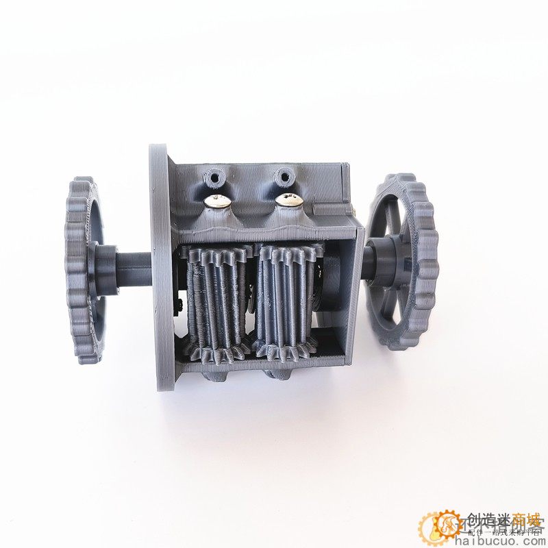 托森自锁限滑差速器结构原理模型教学摆件3D打印