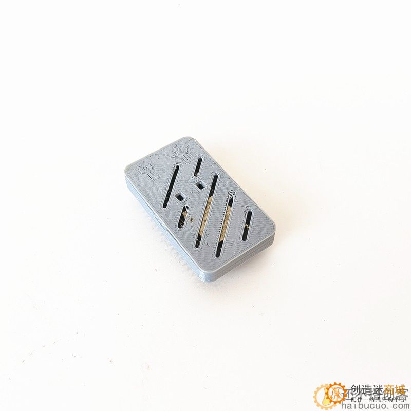 3D打印ESP32银色外壳 创客DIY 电子积木3D26