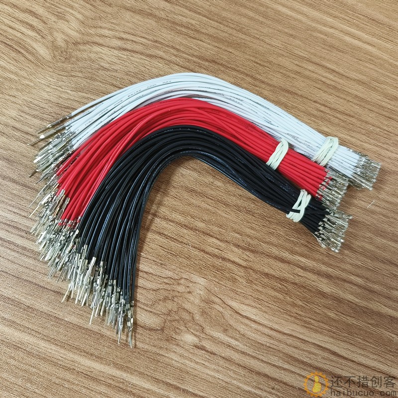 杜邦线 间距2.54mm公对母15cm awg电子线不带胶壳