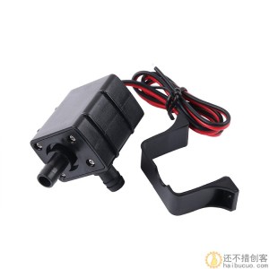 DC12V 直流无刷水泵电机 3M 240L/H 超静音太阳能潜水泳池防水