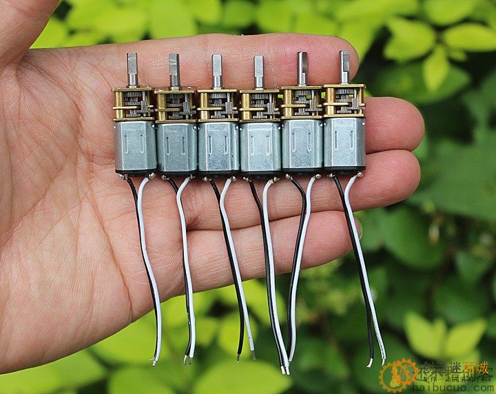 N20直流减速电机 慢速马达 1.5-6V