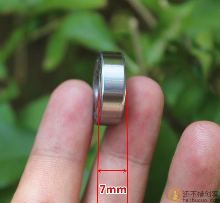 608ZZ滚珠轴承 内径8mm外径22mm厚7mm SNZ11