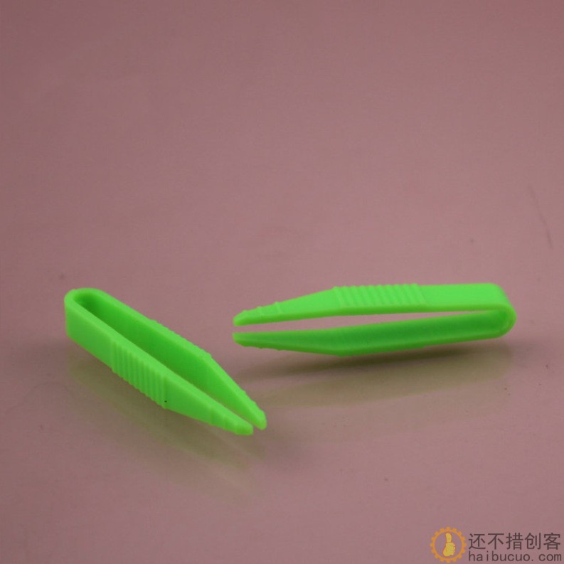 绿色小夹 塑料夹 迷你塑料夹 捏夹 零件夹 科技积木零件B215