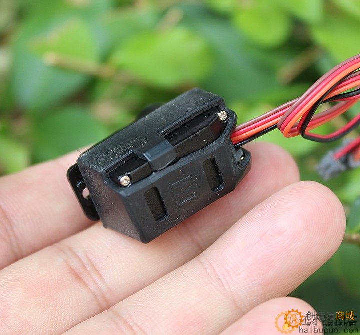 360度5线舵机 DC1.5V-5V攀爬车转向 14克舵机无驱动板M346