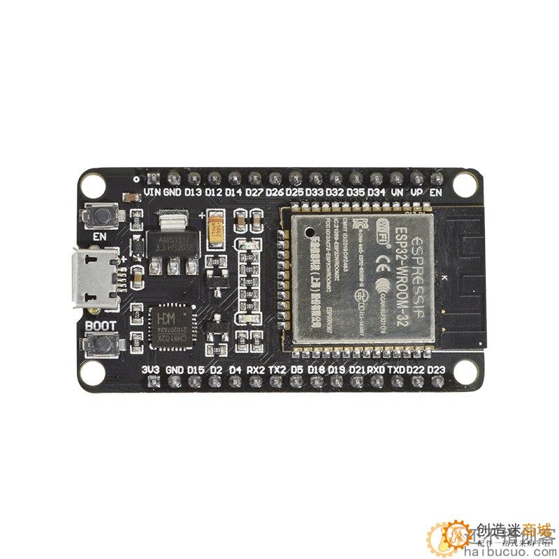 ESP32开发板无线WiFi+蓝牙2合1双核CPU低功耗ESP-32控制板ESP-32S SNA304