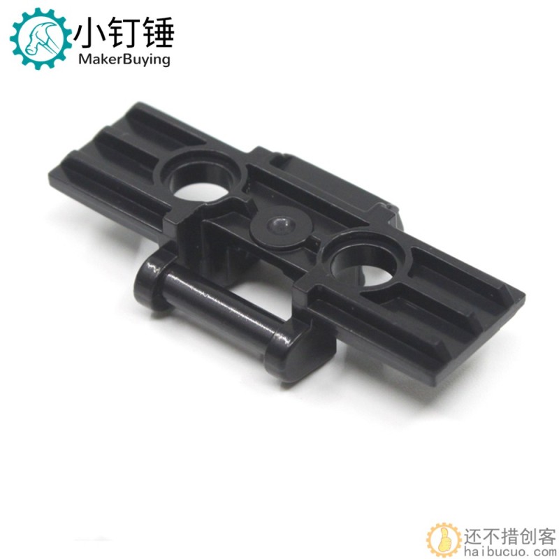 兼容乐高履带57518零配散件88323黑6014648大车履带链条坦克MOC1
