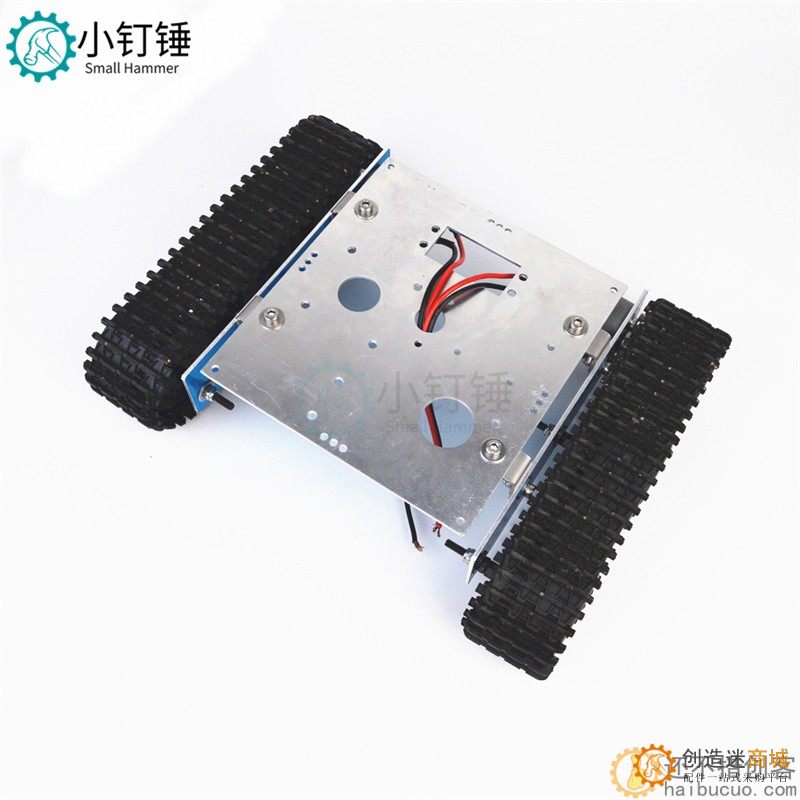 铝合金坦克机器人底盘 DC9-12V 履带车底盘for arduino 拼装套件 SN8100
