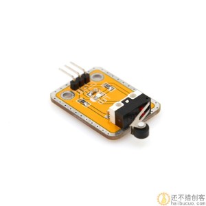 碰撞开关模块 微动开关智能小车碰撞传感器模块限位开关带滚SNA303