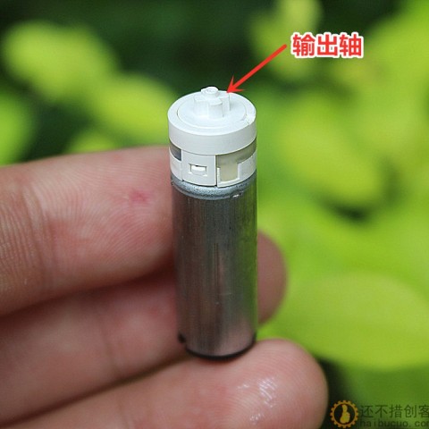 精密微型10MM行星减速电机静音慢速电机DIY微型车模正反转马达M343