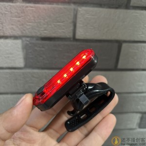 自行车灯尾灯公路山地车前灯单车骑行爆闪警示usb充电夜骑灯 防水SN1099