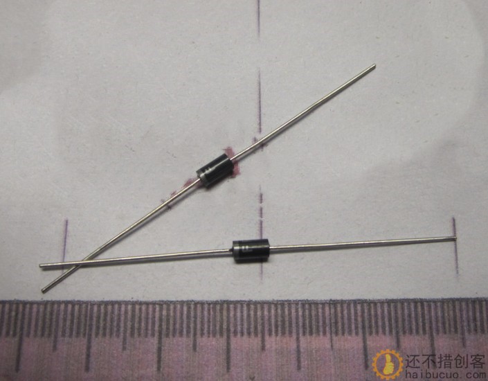 整流二极管 1N4004 IN4004 直插二极管 电子元器件
