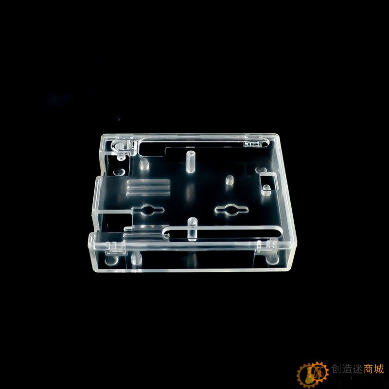 UNO R3开发板外壳 开发板亚克力外壳 注塑成型透明外壳