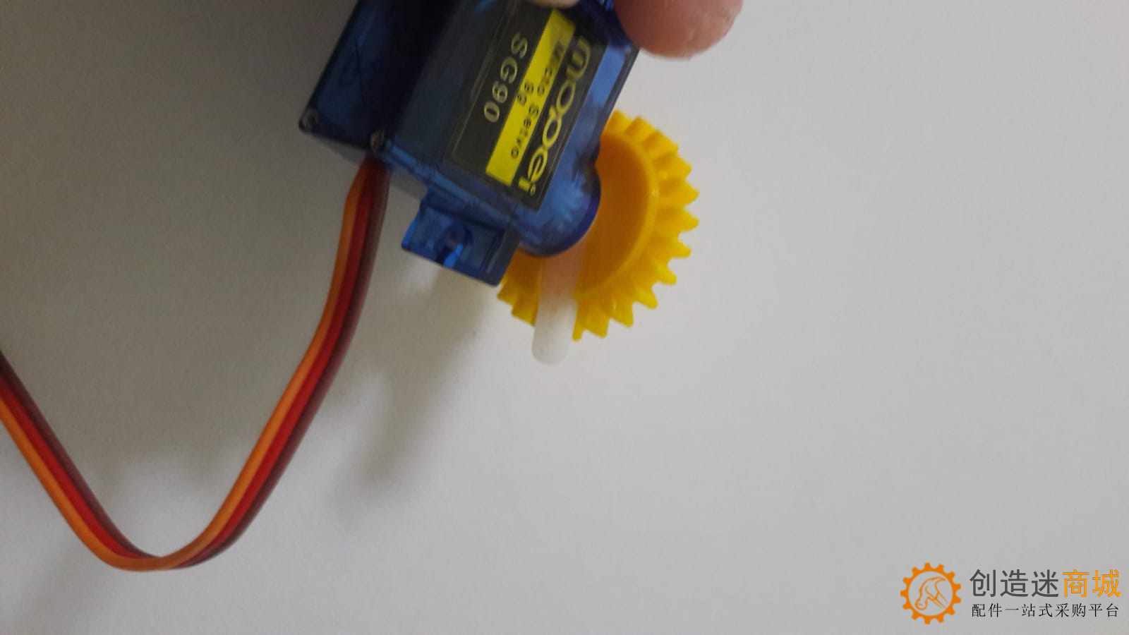 Ingranaggio lego 24 denti per servo sg90 乐高sg90舵机摇柄转大齿轮 3D 图纸