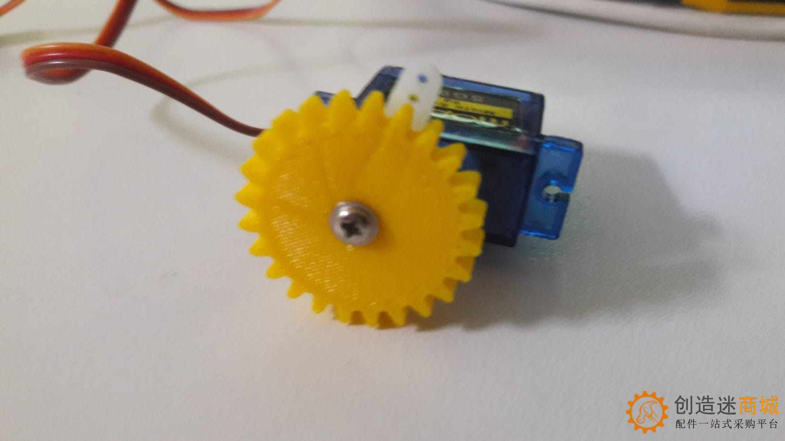 Ingranaggio lego 24 denti per servo sg90 乐高sg90舵机摇柄转大齿轮 3D 图纸