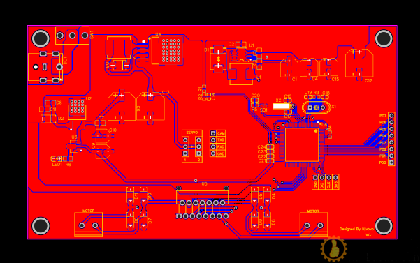开源 履带云台小车 esp32 Opencv进行人脸追踪