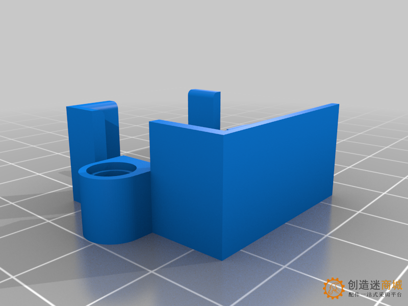 Lego compatible simple SG90 servo motor bracket 乐高sg90联轴器