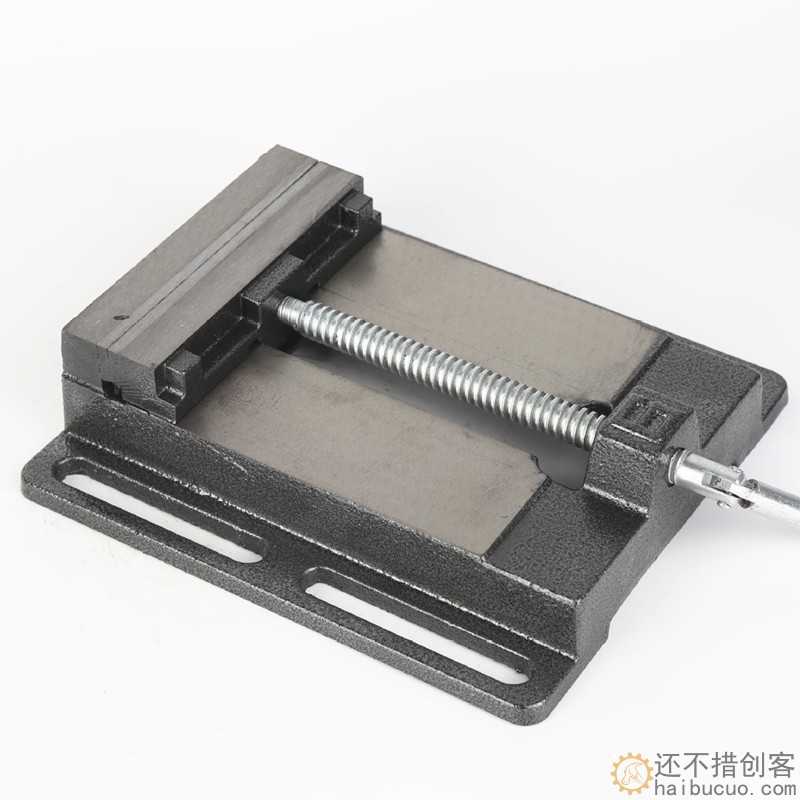 美式平口钳铸铁平口台钳65-150mm多规格机用台虎钳