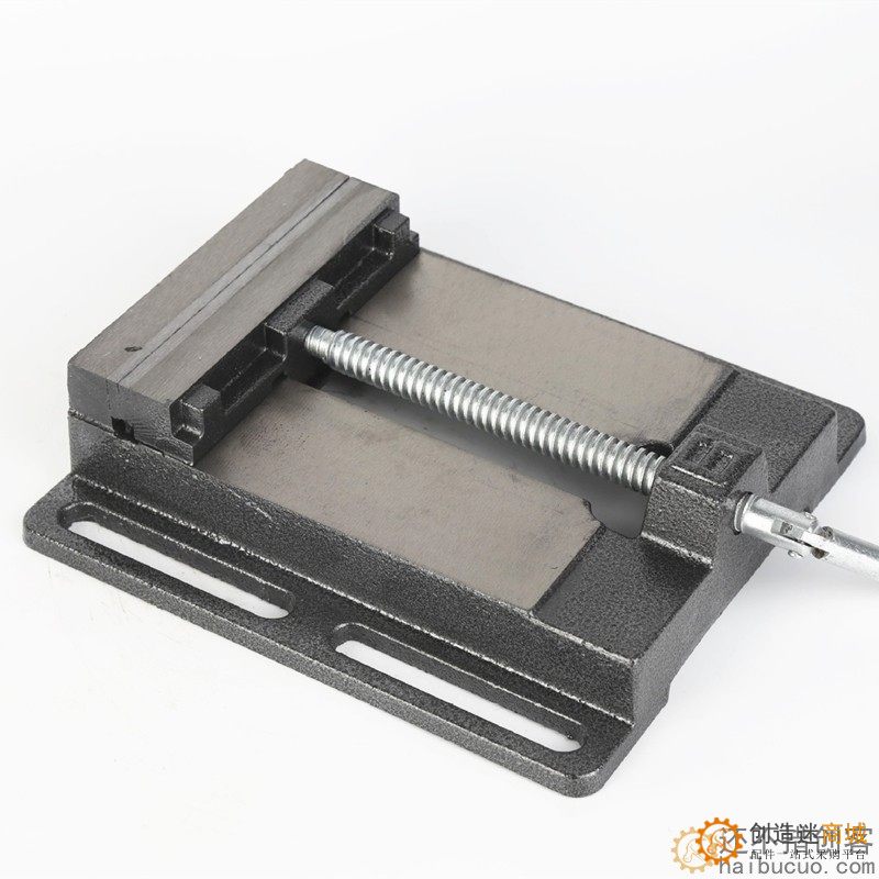 美式平口钳铸铁平口台钳65-150mm多规格机用台虎钳