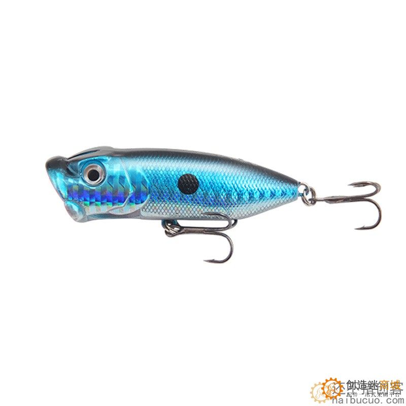 路亚饵 6.5cm/12g塑料波爬饵浮水仿真假鱼饵拟饵硬饵渔具产品L3